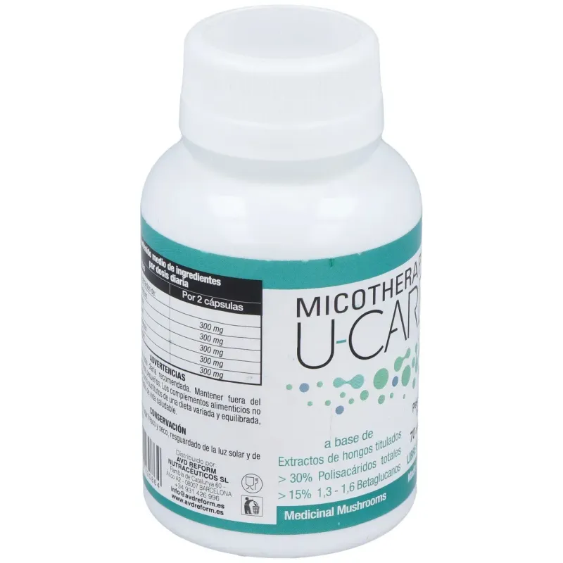 Avd micotherapy u care 70caps | Farmacia Barata Avd micotherapy u care 70caps | Farmacia Barata