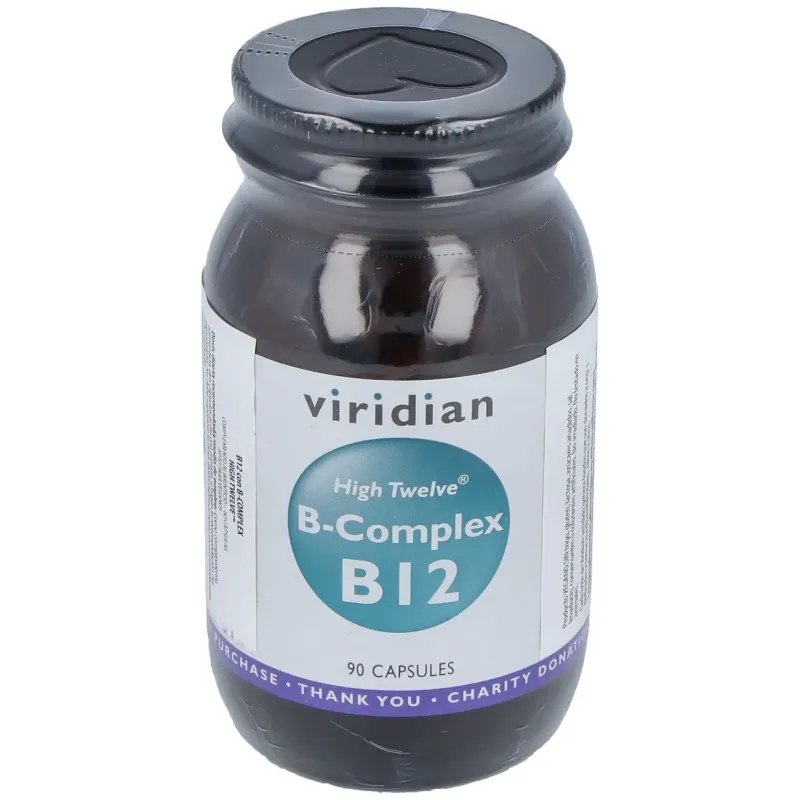 High twelve vit b12 con b complex 90cap.veg. | Farmacia Barata