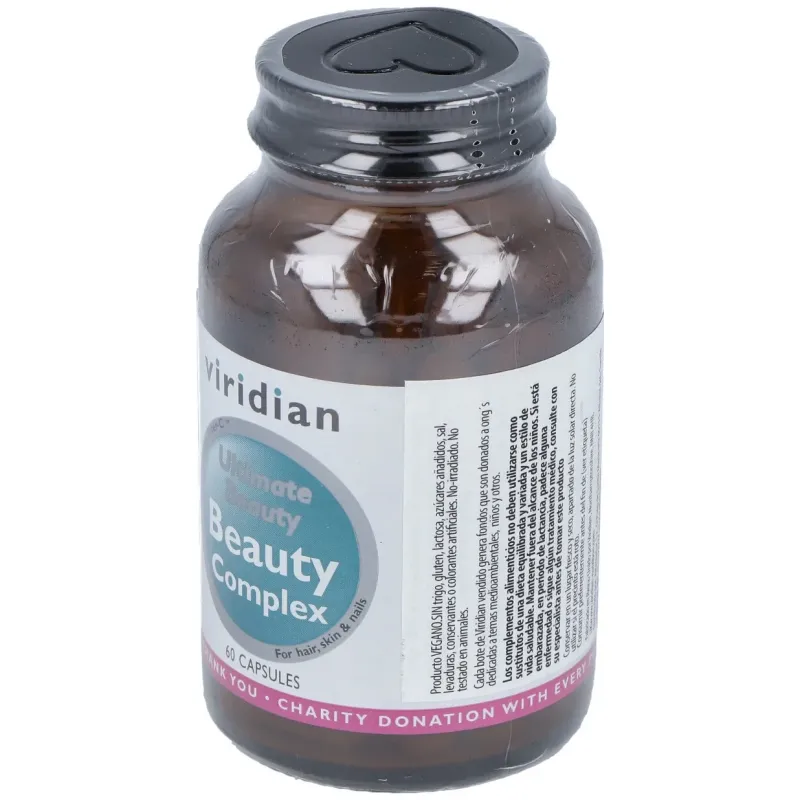 Viridian beauty complex pelo piel y uñas 60caps | Farmacia Barata Viridian beauty complex pelo piel y uñas 60caps | Farmacia Barata