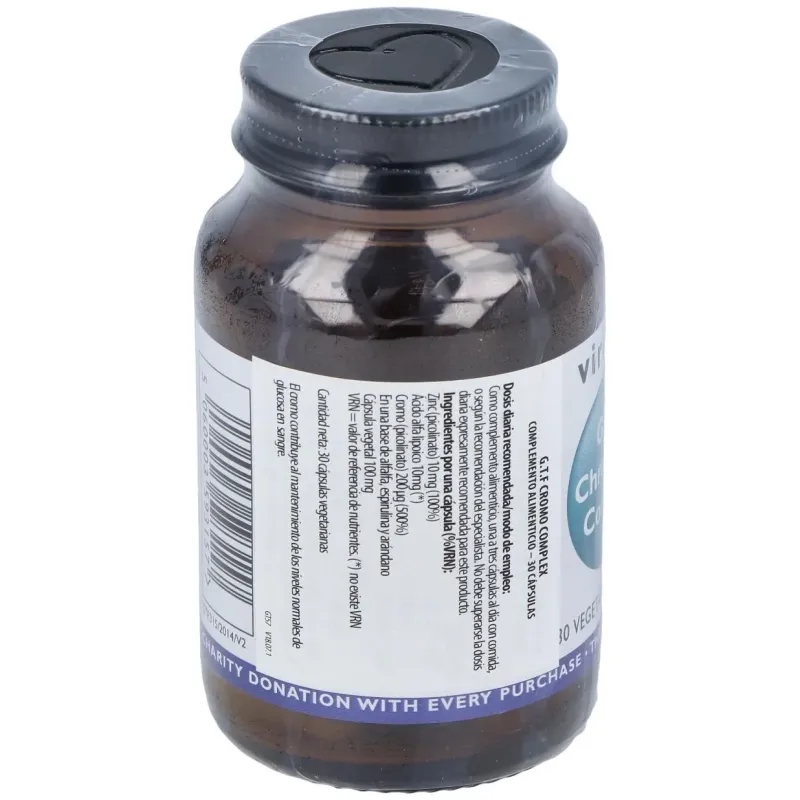 Viridian complejo de cromo g.t.f 30cáps | Farmacia Barata Viridian complejo de cromo g.t.f 30cáps | Farmacia Barata