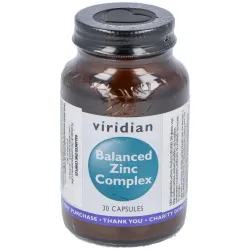 Viridian complejo de zinc equilibrado 30cáps