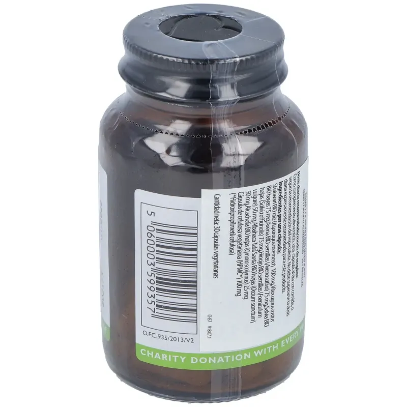 Complex herbario mujer 30cap.veg. bio | Farmacia Barata