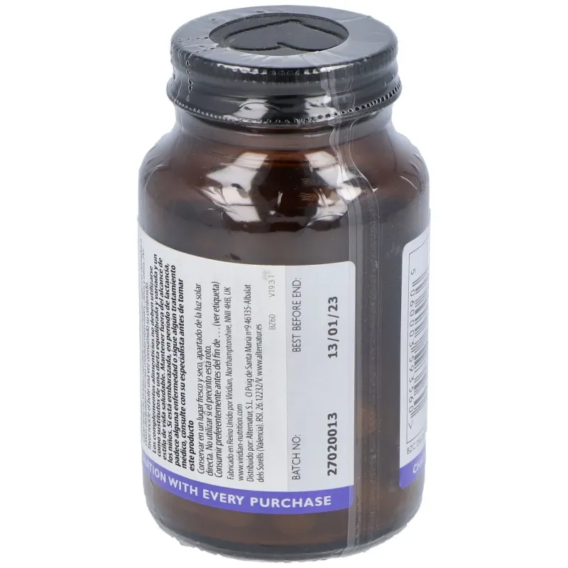 Viridian complejo de zinc equilibrado 30cáps | Farmacia Barata