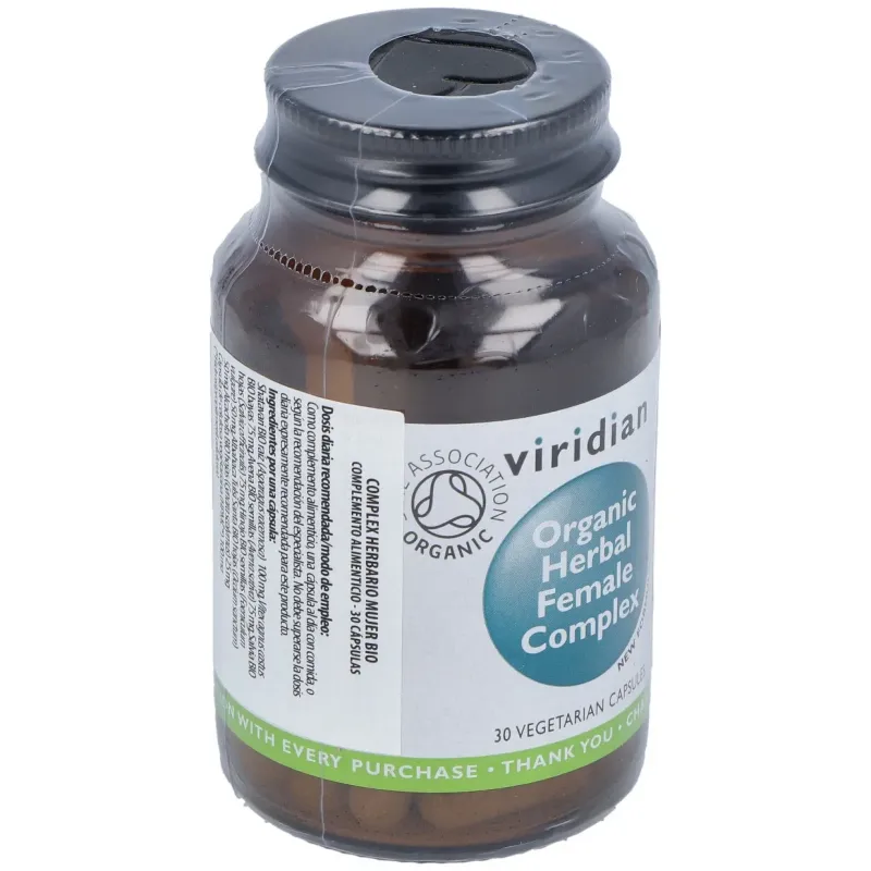 Complex herbario mujer 30cap.veg. bio | Farmacia Barata