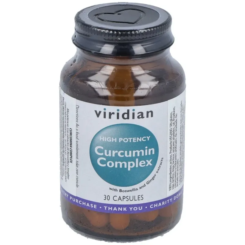 Curcumina complex alta potencia 30cap.veg. | Farmacia Barata