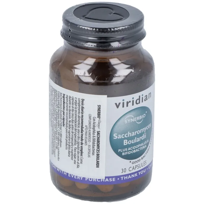 Synerbio saccharomyces boulardi 30cap.veg. | Farmacia Barata