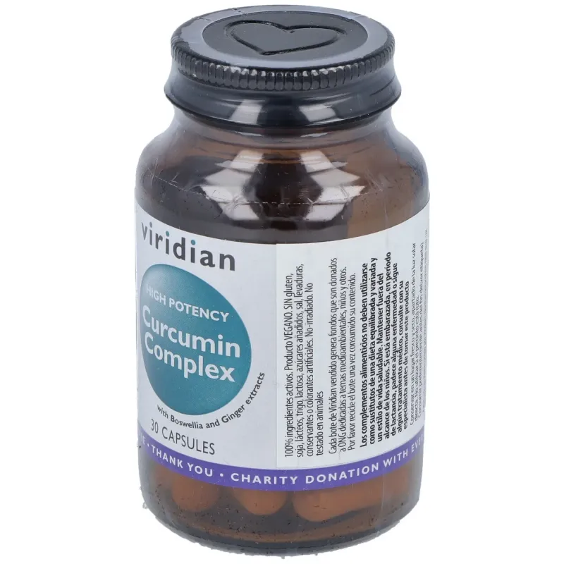 Curcumina complex alta potencia 30cap.veg. | Farmacia Barata