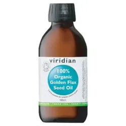 Viridian 100% aceite de lino dorado bio 200ml