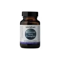 Viridian complejo de hierro equilibrado 30cáps