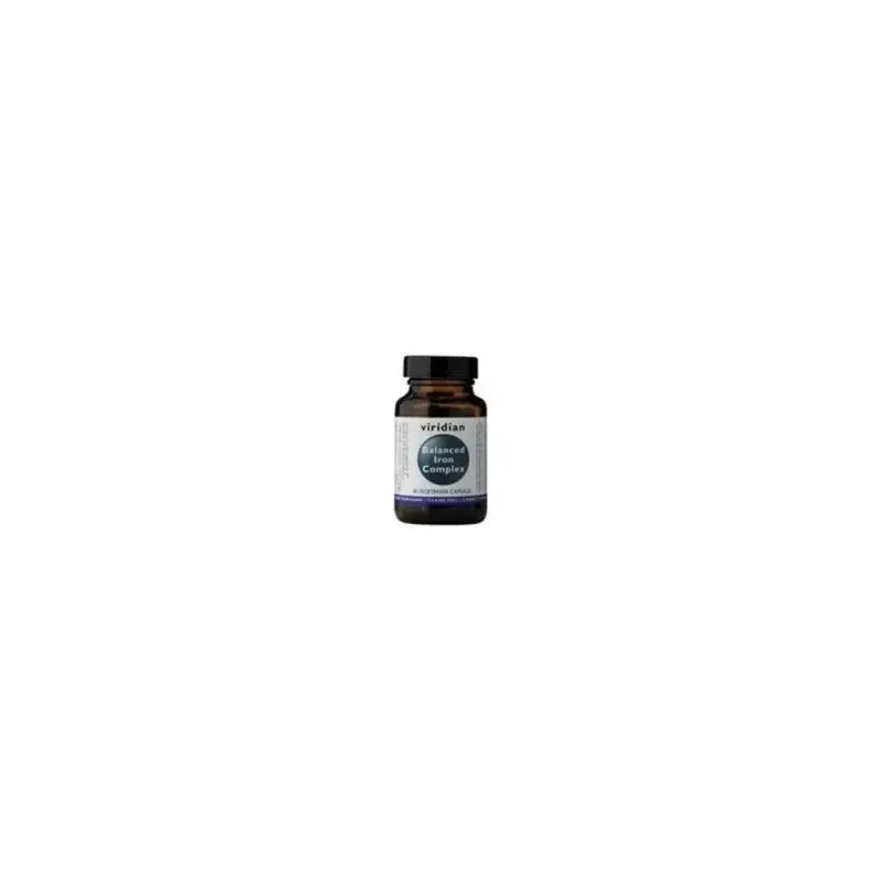 Viridian complejo de hierro equilibrado 30cáps | Farmacia Barata Viridian complejo de hierro equilibrado 30cáps | Farmacia Barata