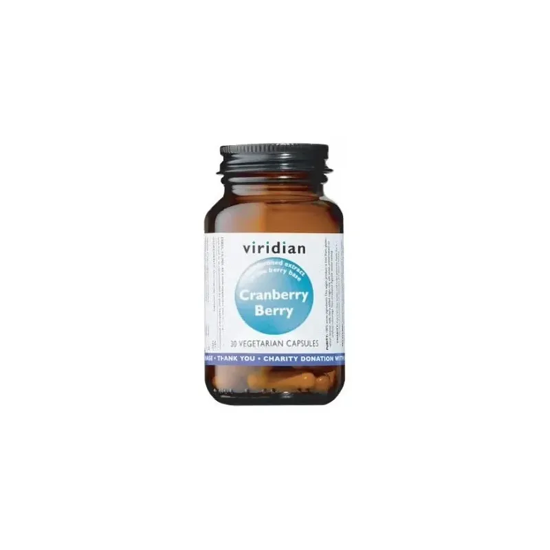 Viridian arndano extracto estandarizado 30caps | Farmacia Barata