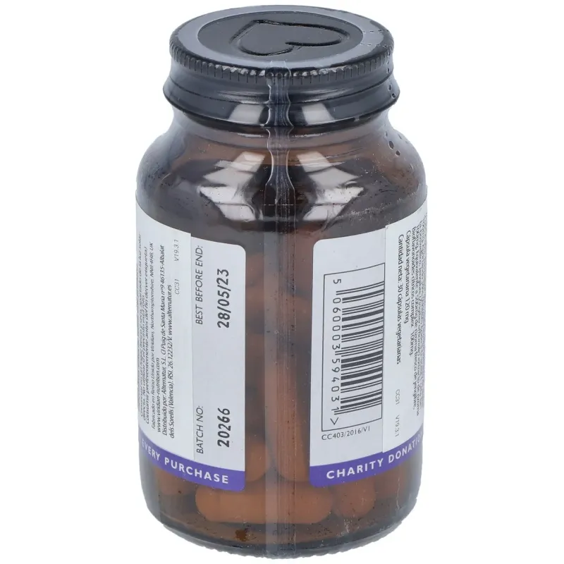 Curcumina complex alta potencia 30cap.veg. | Farmacia Barata