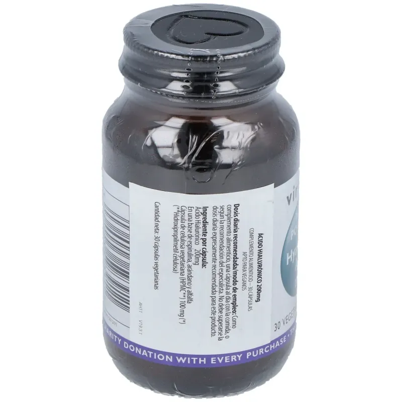Acido hialuronico 200mg. 30cap.veg. | Farmacia Barata