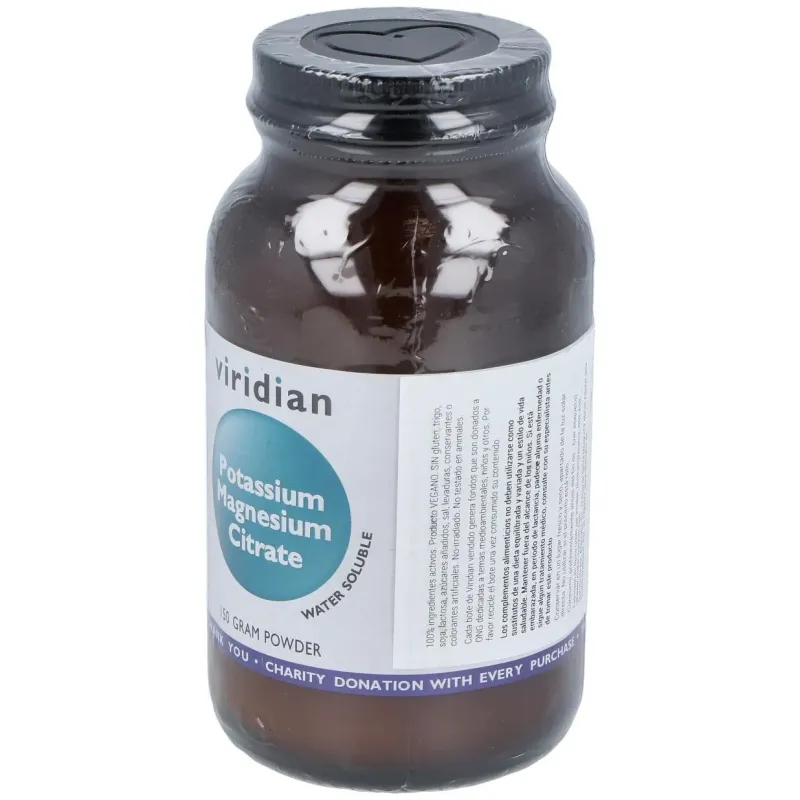 Viridian potasio magnesio citrato polvo 150g | Farmacia Barata Viridian potasio magnesio citrato polvo 150g | Farmacia Barata