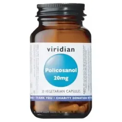Viridian policosanol 20mg 30caps