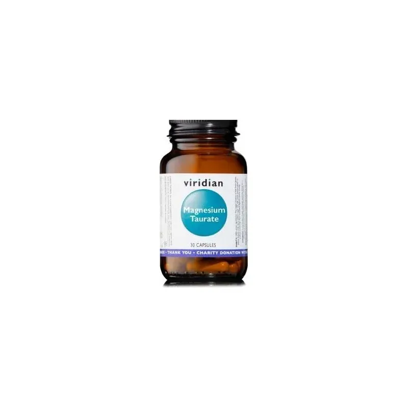 Viridian taurato magnesio 30caps | Farmacia Barata