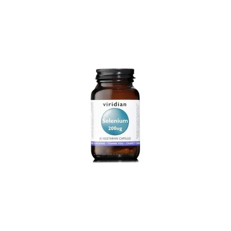 Viridian selenio 200 ug 30cáps | Farmacia Barata