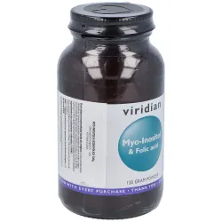 Viridian myo inositol y ácido fólico 120g | Farmacia Barata