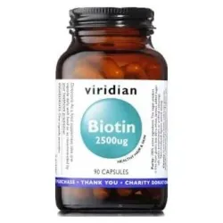 Viridian biotina 2500 ug 90caps
