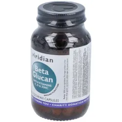 Viridian beta glucano 250mg plus vit c d y zinc 30caps | Farmacia Barata