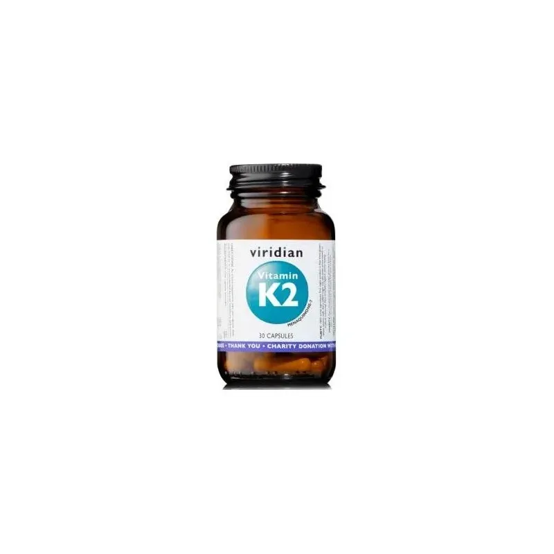 Viridian vitamina k2 50ug 30caps | Farmacia Barata