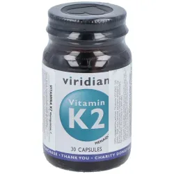 Viridian vitamina k2 50ug 30caps | Farmacia Barata