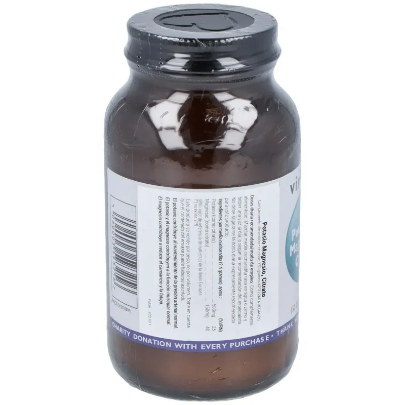 Viridian potasio magnesio citrato polvo 150g | Farmacia Barata Viridian potasio magnesio citrato polvo 150g | Farmacia Barata