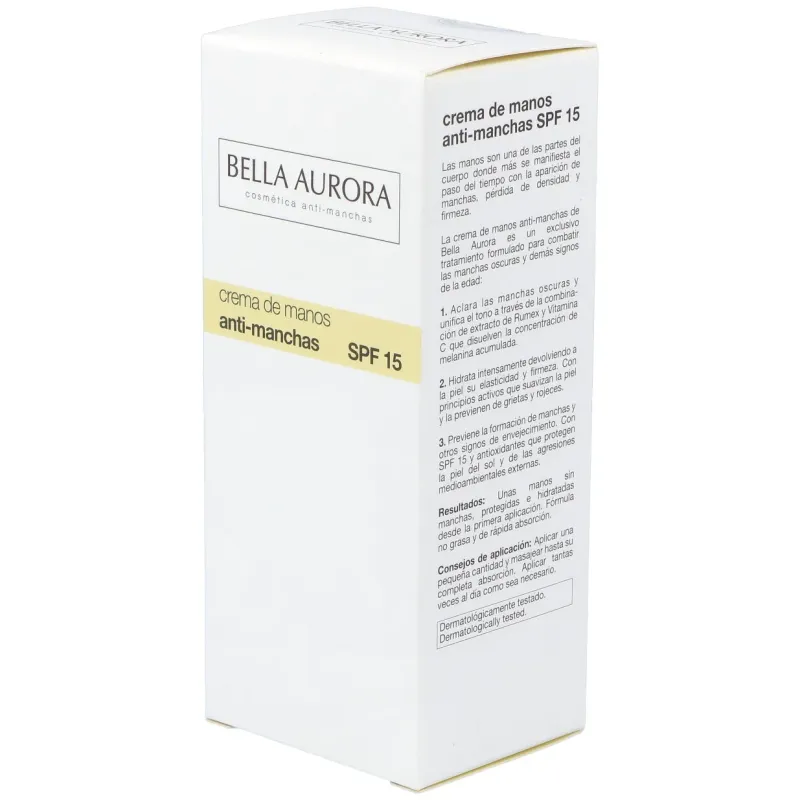Crema de manos tratamiento antimanchas 75ml. | Farmacia Barata