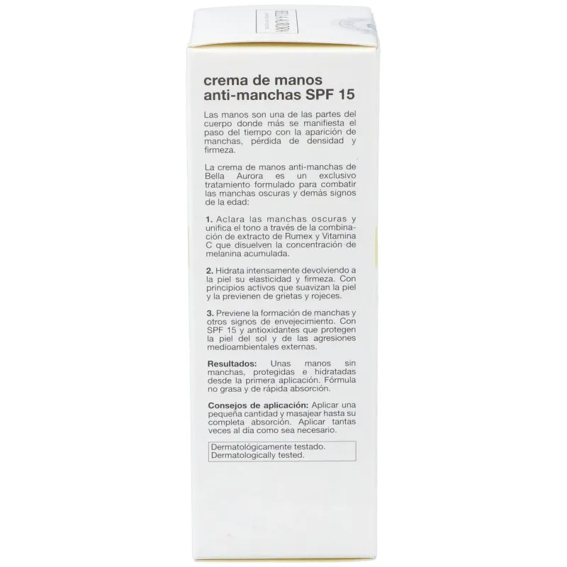 Crema de manos tratamiento antimanchas 75ml. | Farmacia Barata