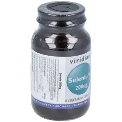 Viridian selenio 200 ug 30cáps | Farmacia Barata