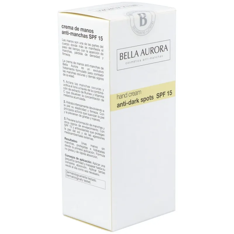 Crema de manos tratamiento antimanchas 75ml. | Farmacia Barata