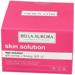 Bella aurora skin solution age solution crema día anti-arrugas reafirmante piel normal-seca 50ml | Farmacia Barata