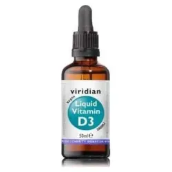 Viridian vitamina d3 líquida vegana 2000iu 50ml