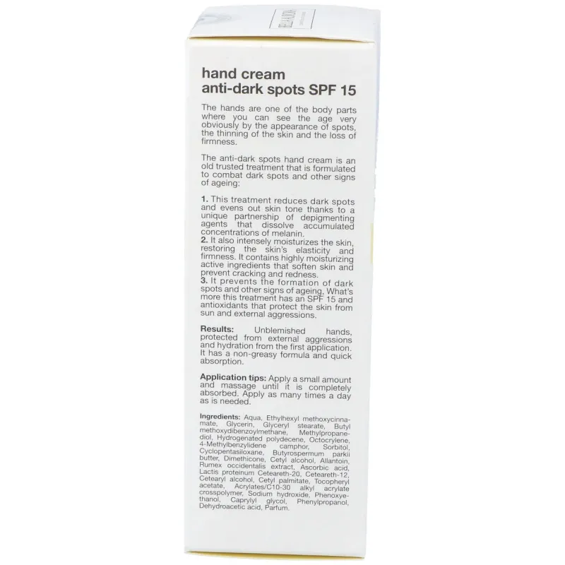 Crema de manos tratamiento antimanchas 75ml. | Farmacia Barata