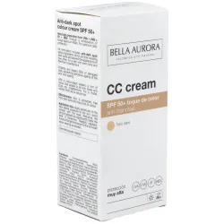 Bella aurora cc cream crema color anti-manchas spf50+ tono claro 30ml | Farmacia Barata Bella aurora cc cream crema color anti-manchas spf50+ tono claro 30ml | Farmacia Barata