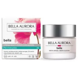 Bella aurora bella crema día multi-perfeccionadora piel mixta-grasa 50ml