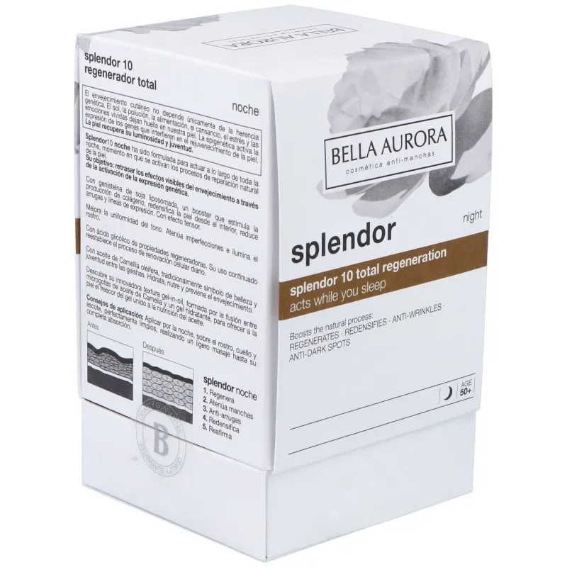 Bella aurora splendor10 noche tratamiento antiedad 50ml | Farmacia Barata Bella aurora splendor10 noche tratamiento antiedad 50ml | Farmacia Barata