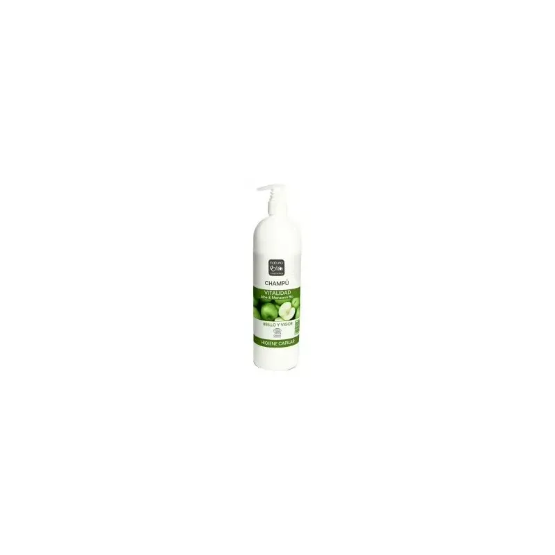 Naturabio cosmetics champu vitalidad aloe vera y manzana 740ml | Farmacia Barata