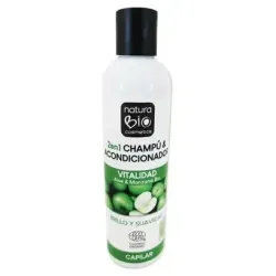 Naturabio cosmetics champú y acondicionador vitalidad 250ml