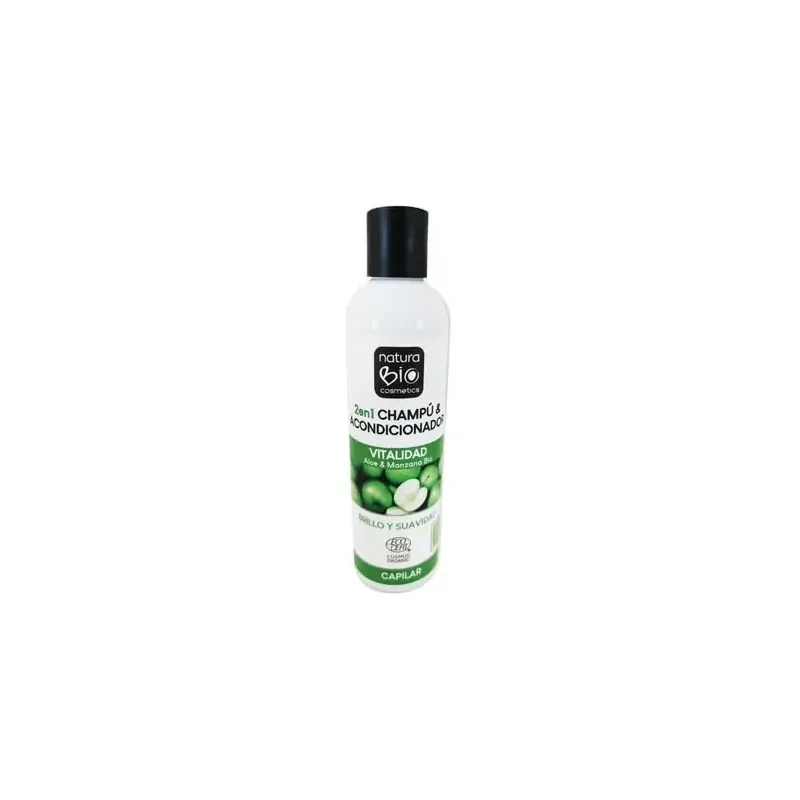 Naturabio cosmetics champú y acondicionador vitalidad 250ml | Farmacia Barata