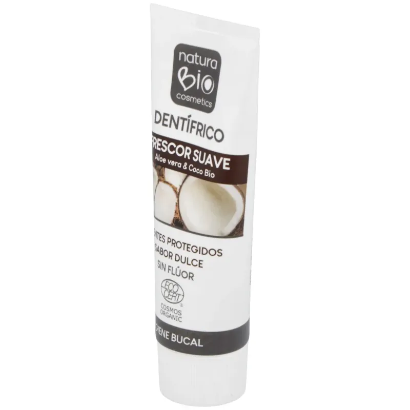 Naturabio cosmetics dentifrico frescor suave 75ml | Farmacia Barata