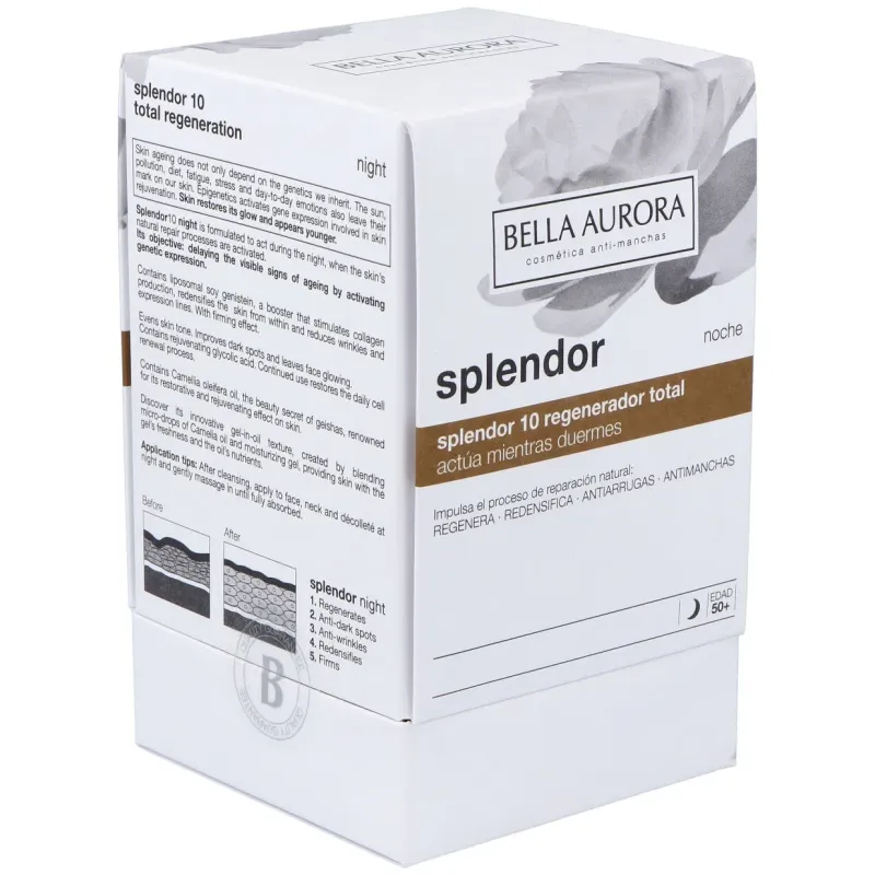 Bella aurora splendor10 noche tratamiento antiedad 50ml | Farmacia Barata Bella aurora splendor10 noche tratamiento antiedad 50ml | Farmacia Barata