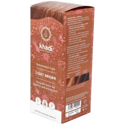 Khadi tinte castaño claro 100% veget 100g | Farmacia Barata