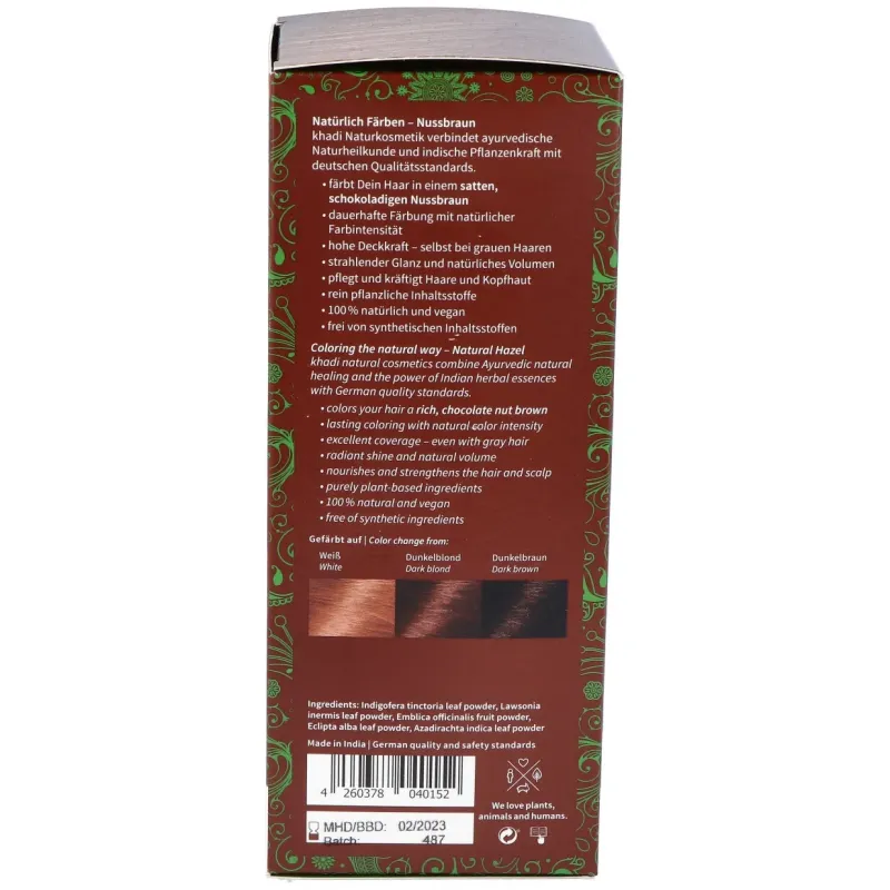 Tinte herbal color castaño avellana 100gr. | Farmacia Barata Tinte herbal color castaño avellana 100gr. | Farmacia Barata