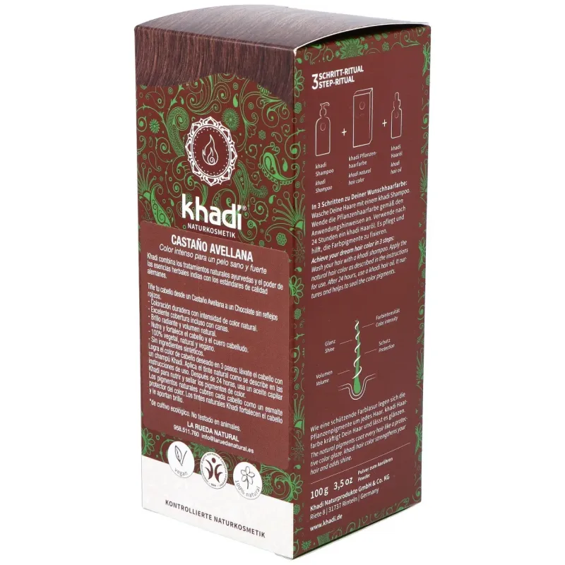 Tinte herbal color castaño avellana 100gr. | Farmacia Barata Tinte herbal color castaño avellana 100gr. | Farmacia Barata
