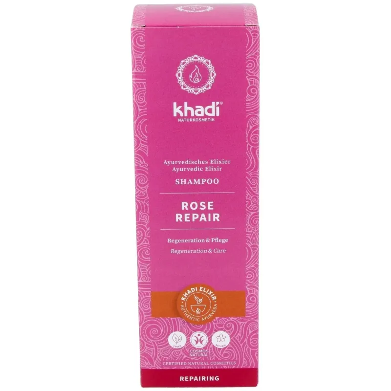 Khadi shampoo rose repair 200ml | Farmacia Barata