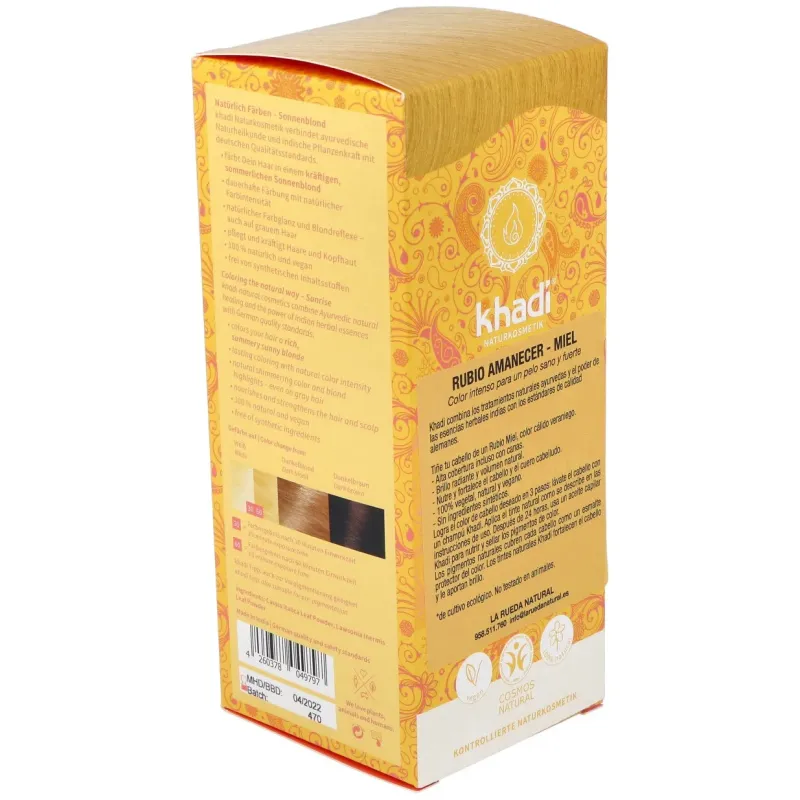 Tinte herbal color amanecer-miel (sunrise) 100gr. | Farmacia Barata