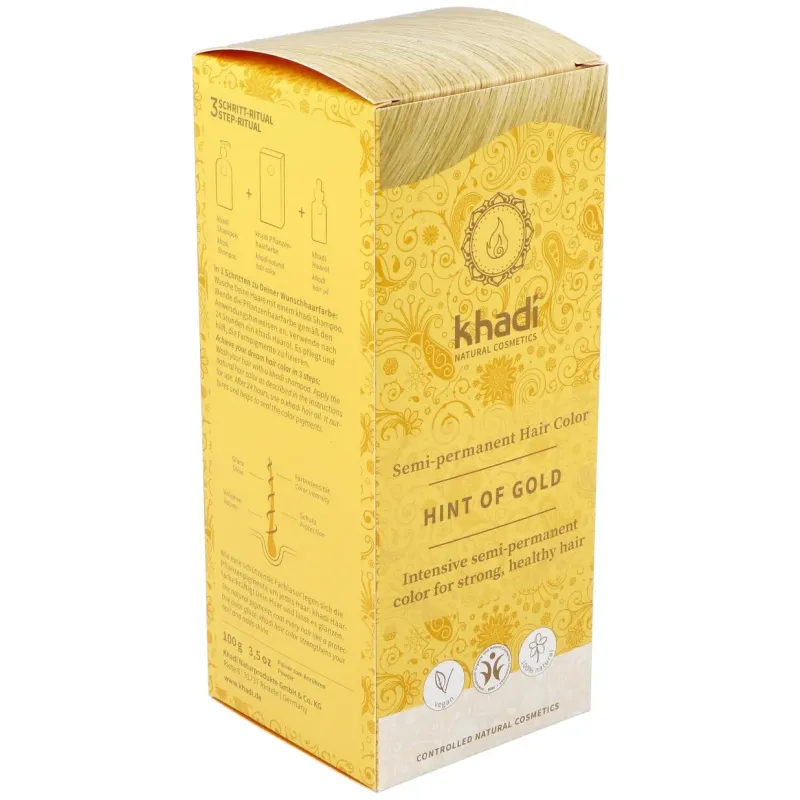 Tinte herbal color rubio toque dorado 100gr. | Farmacia Barata