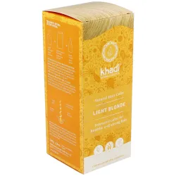 Khadi tinte rubio claro 100% vegetal 100g | Farmacia Barata