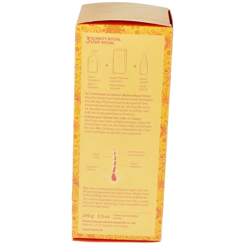 Tinte herbal color amanecer-miel (sunrise) 100gr. | Farmacia Barata